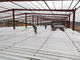 Hangar de structure métallique pour le stockage