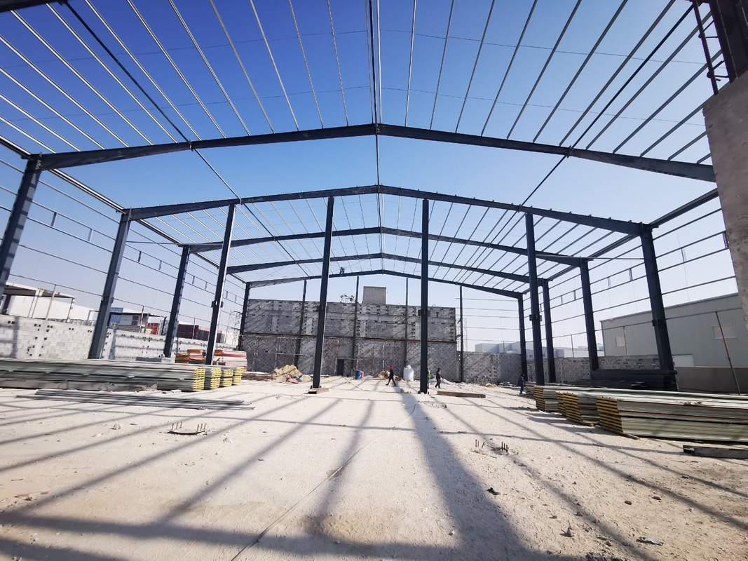 Construction préfabriquée d'un atelier de structure en acier pour écurie et ferme de chevaux