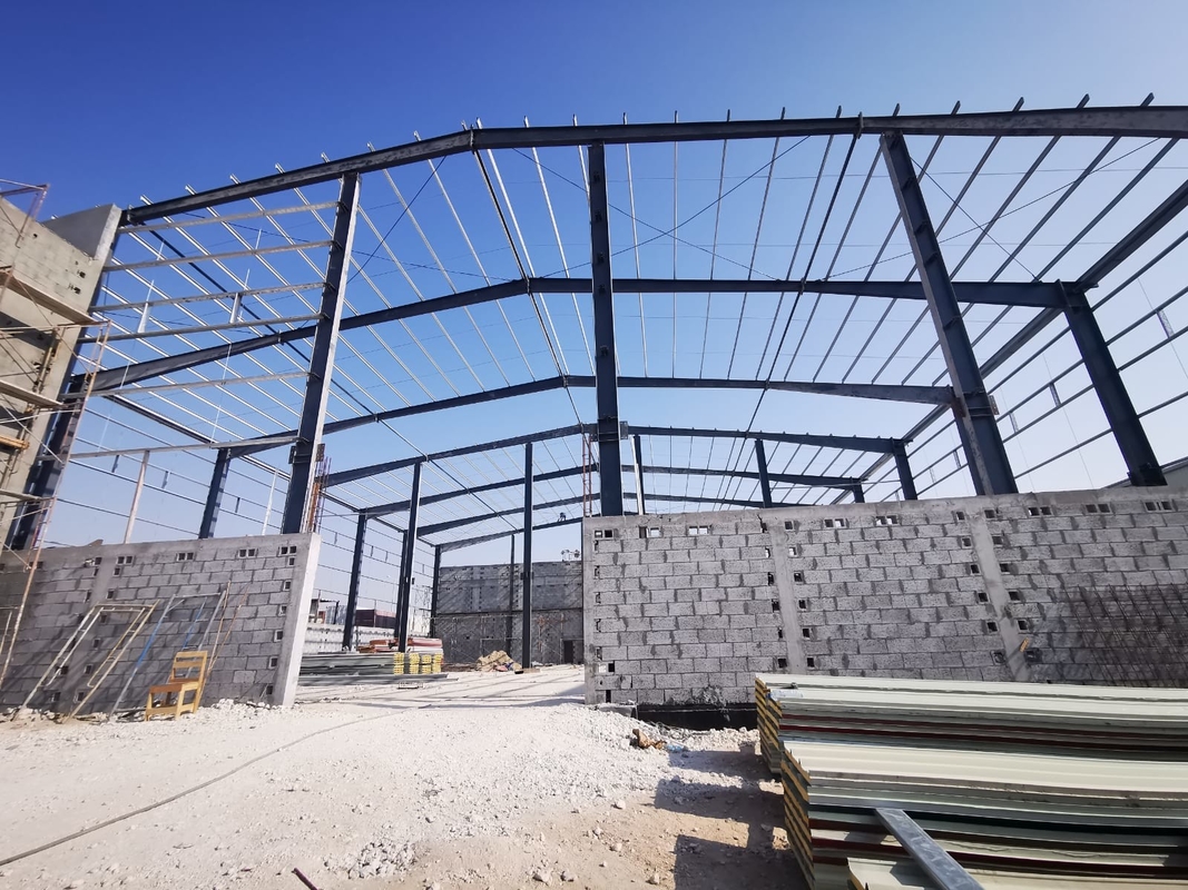 Construction préfabriquée d'un atelier de structure en acier pour écurie et ferme de chevaux
