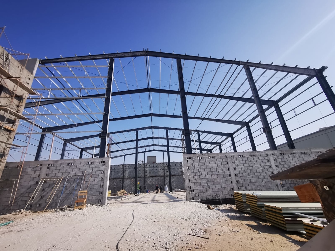 Construction préfabriquée d'un atelier de structure en acier pour écurie et ferme de chevaux