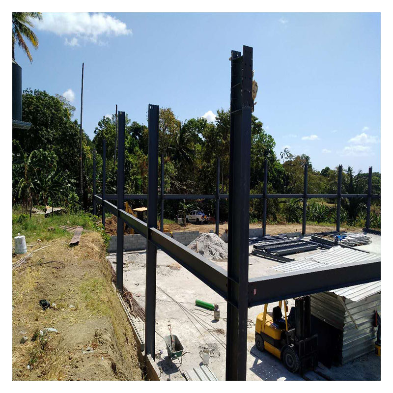 Panamá bâtiment préfabriqué en acier simple et solide destiné à l'entreposage