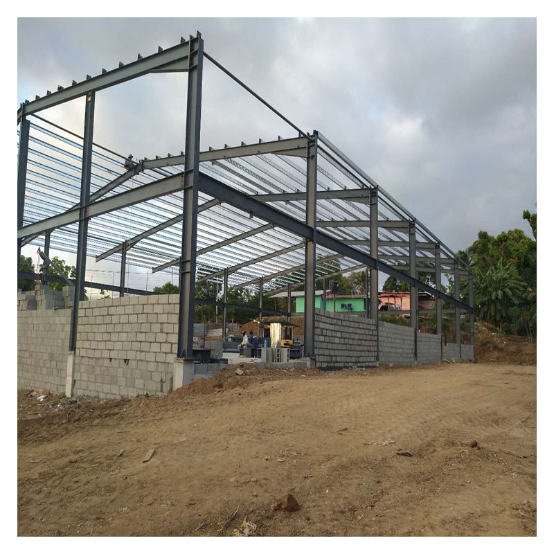 Panamá bâtiment préfabriqué en acier simple et solide destiné à l'entreposage