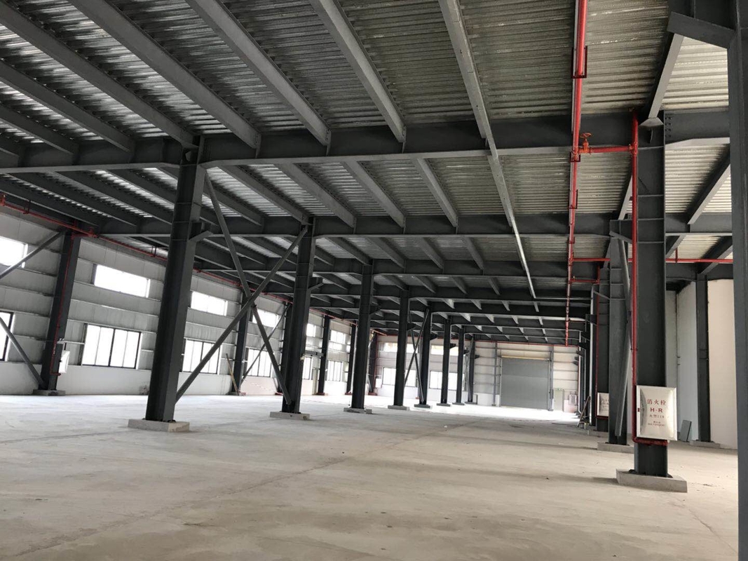 H Structure en acier à longue portée Construction de bâtiments en acier Les immeubles de bureaux commerciaux sont constitués de gratte-ciel