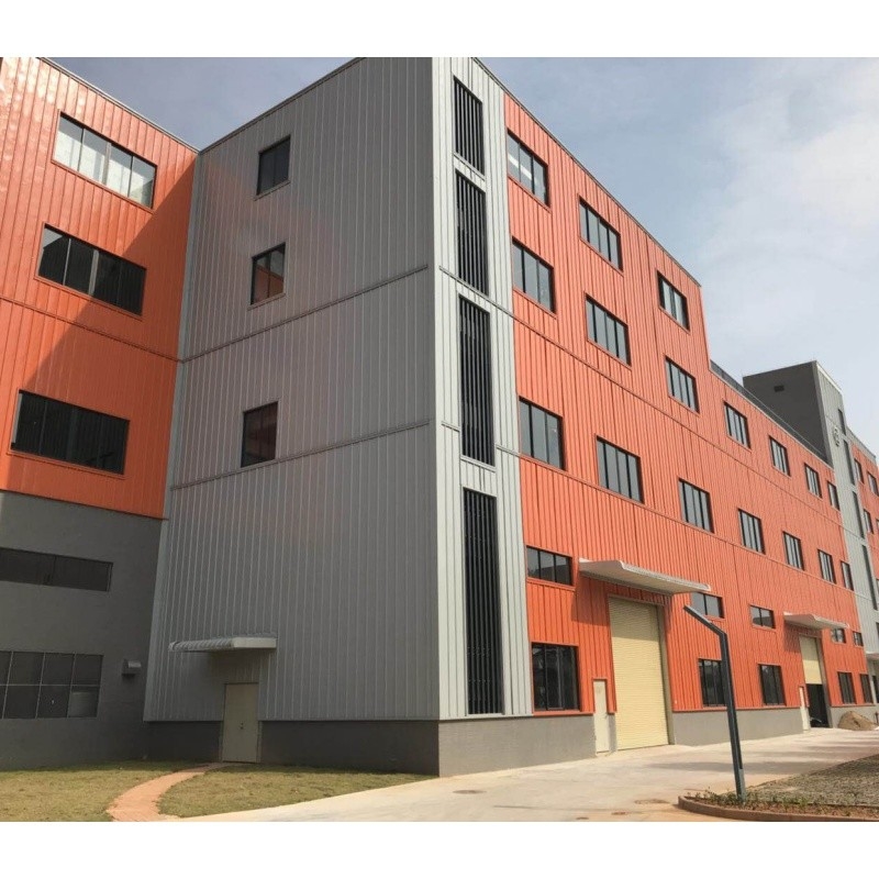 Q235 Construction en métal lourd avec porte roulante électrique et fenêtre en alliage d'aluminium