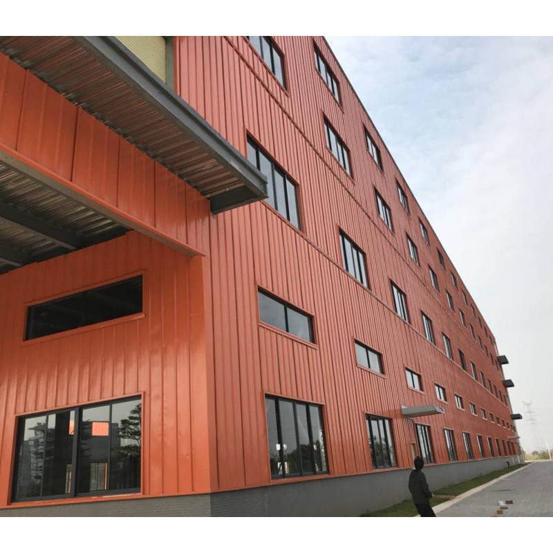 Q235 Construction en métal lourd avec porte roulante électrique et fenêtre en alliage d'aluminium