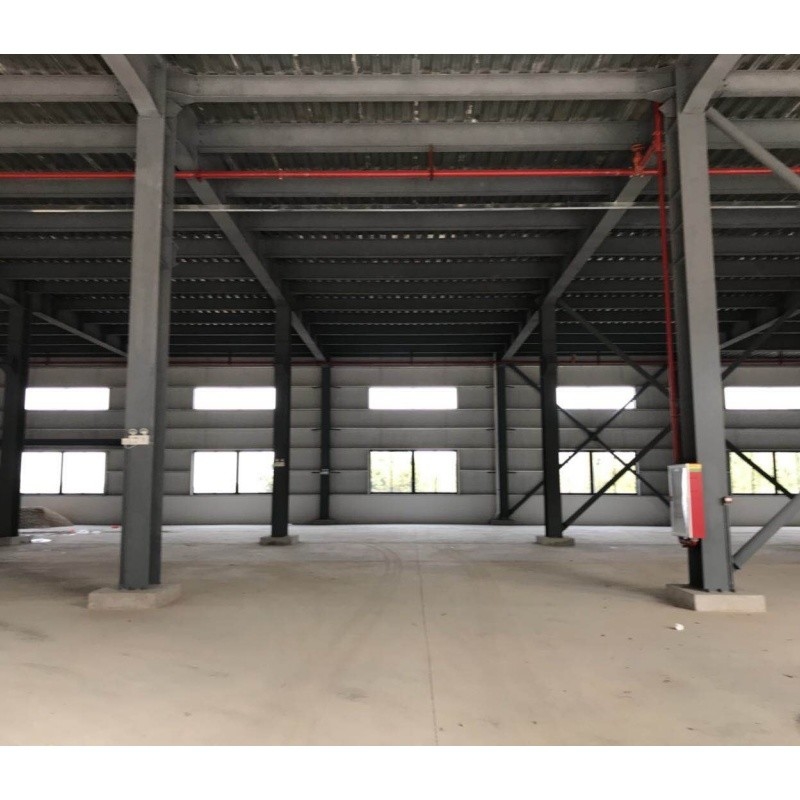 Q235 Construction en métal lourd avec porte roulante électrique et fenêtre en alliage d'aluminium