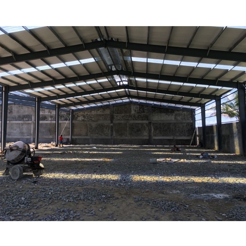 Exportation vers les Philippines Paroi en brique galvanisée à chaud en acier galvanisé en forme de C pour bâtiment d'entrepôt