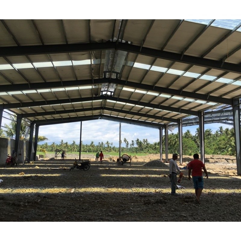Exportation vers les Philippines Paroi en brique galvanisée à chaud en acier galvanisé en forme de C pour bâtiment d'entrepôt