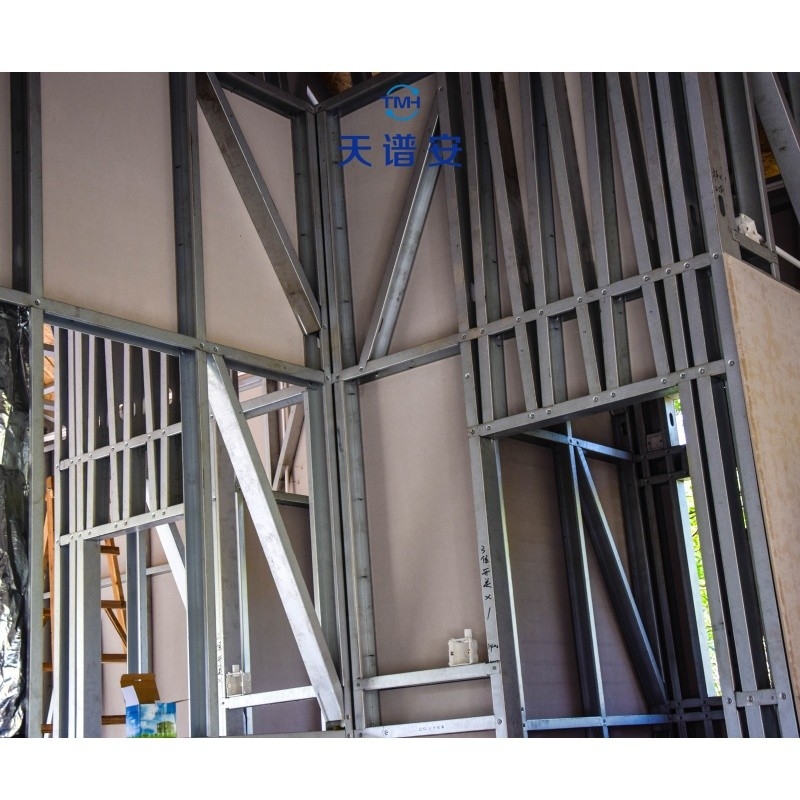 Conception économe en énergie d'une structure en acier composite en acier composite en acier léger de style européen et américain