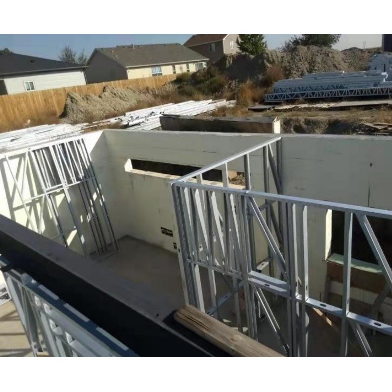 Conception de luxe Chambre en acier maisons préfabriquées Villa en acier préfabriqué Structure en acier léger