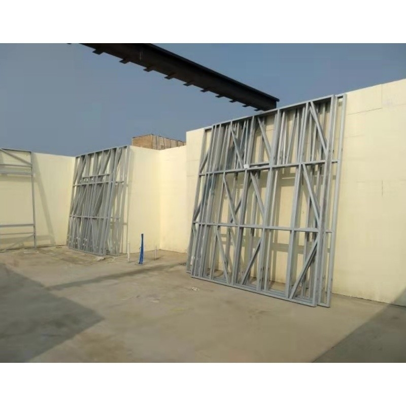 Conception de luxe Chambre en acier maisons préfabriquées Villa en acier préfabriqué Structure en acier léger