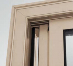 La fenêtre coulissante en alliage d' aluminium isolant thermique de 80 mm est adaptée au balcon, à la cuisine et à d' autres espaces domestiques