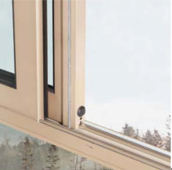 La fenêtre coulissante en alliage d' aluminium isolant thermique de 80 mm est adaptée au balcon, à la cuisine et à d' autres espaces domestiques