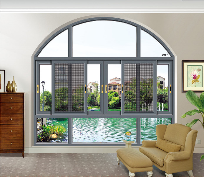 La fenêtre coulissante isolante thermique et acoustique avec écran pour chambre, bureau, balcon, etc.
