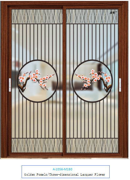 De belles portes coulissantes isolantes et insonorisées pour l'étude, le restaurant et le balcon