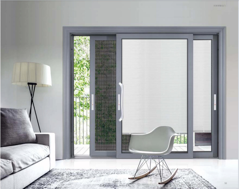 Porte coulissante pour balcons Salles de séjour Salles d'étude Salles de conférence