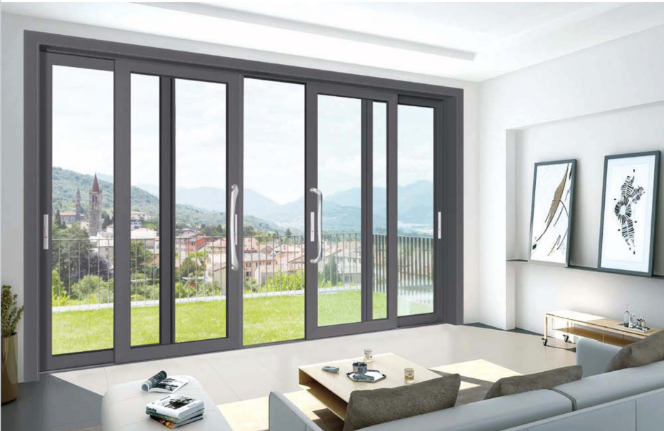 Porte coulissante pour balcons Salles de séjour Salles d'étude Salles de conférence