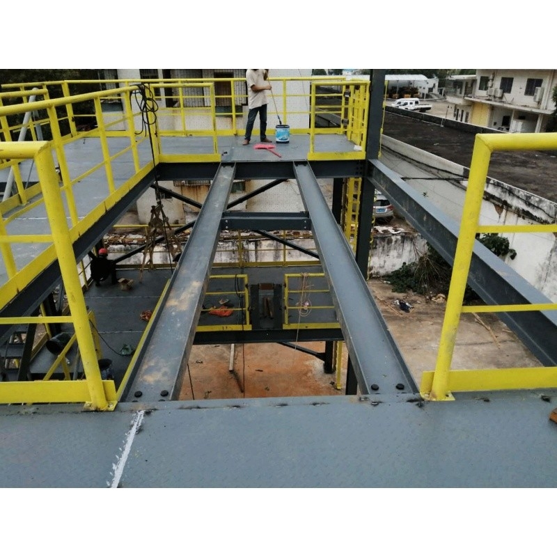 Structure en acier Mezzanine plancher entrepôt Plateforme intérieure en acier Mezzanine pour entrepôt