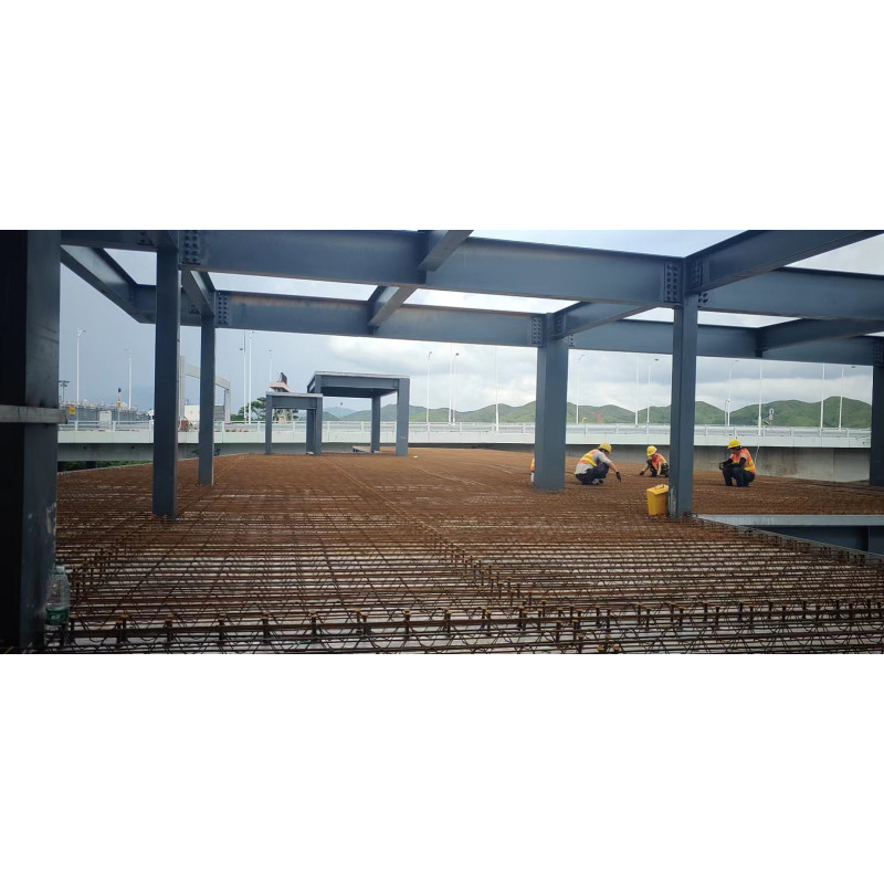 Structure en acier Mezzanine plancher entrepôt Plateforme intérieure en acier Mezzanine pour entrepôt