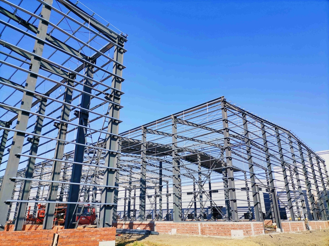 Structure en acier léger de haute qualité bâtiment d'usine cadre pour la production industrielle bâtiment entrepôt