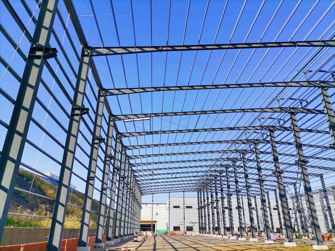 Structure en acier léger de haute qualité bâtiment d'usine cadre pour la production industrielle bâtiment entrepôt