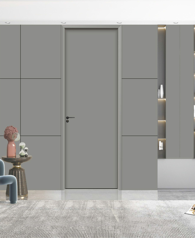 Luxe léger et élégant porte de chambre en cristal de carbone isolation acoustique, étanche à l' humidité et conservation de la chaleur
