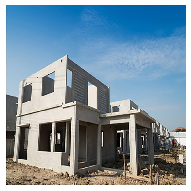 Maison préfabriquée pour villa de haute qualité en acier léger facile à assembler 2 étages