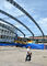 Hangar en acier de terrain de basket de Philippines, conception flexible de bâtiments en métal